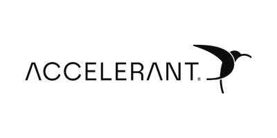 accelerant logo black